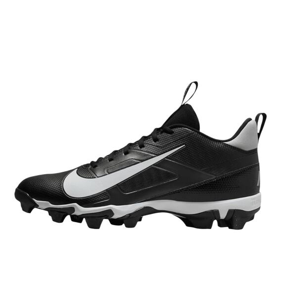 Nike Men's Alpha Menace 4 Shark Football Cleats 11.5 Wide Black Grey White NWOB - Picture 2 of 11